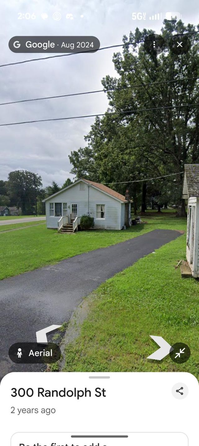 View of 301 Randolph St, Phenix, VA 23959, USA